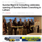 Spotlight Newspapers on Sunrise Solars Coworking