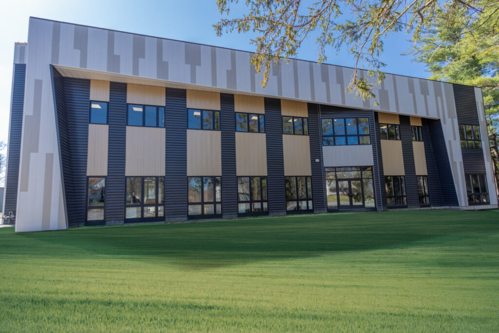 Rear exterior of Sunrise Solars Coworking